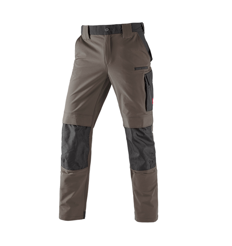 Pantalons de travail: Fonct. pantalon à taille élast. e.s.dynashield + pierre/noir 2