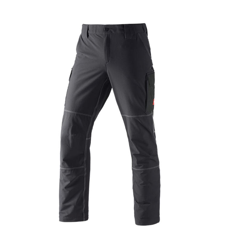 Pantalons de travail: Fonct. pantalon Cargo e.s.dynashield + noir 2