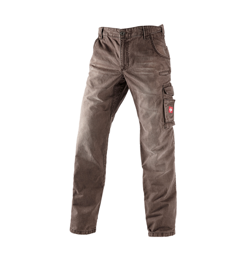 Schreiner / Tischler: e.s. Worker-Jeans + kastanie