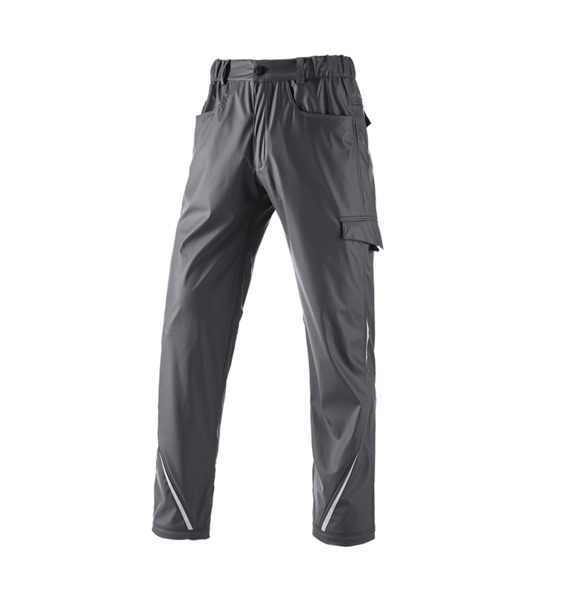 Pantalons de travail: Pantalon de pluie e.s.motion 2020 superflex + anthracite/platine 2