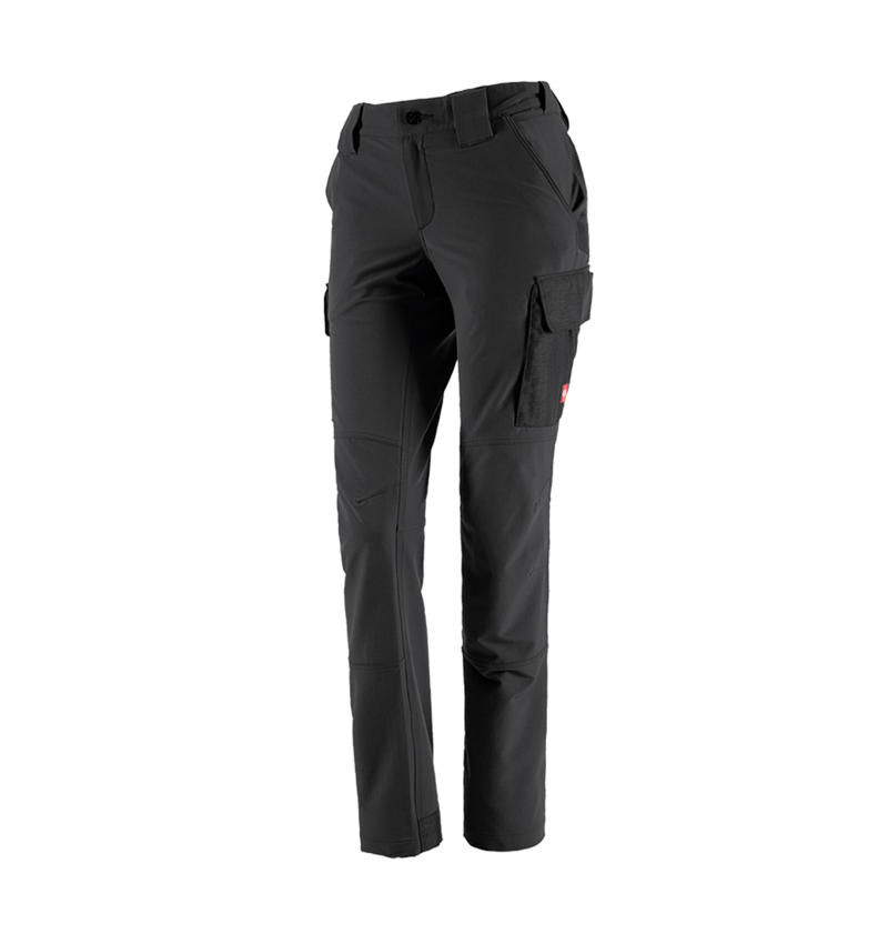 Pantalons de travail: Fonct. pantalon Cargo e.s.dynashield solid, femmes + noir 2