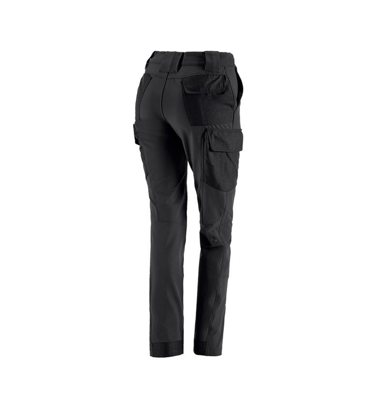 Menuisiers: Fonct. pantalon Cargo e.s.dynashield solid, femmes + noir 3