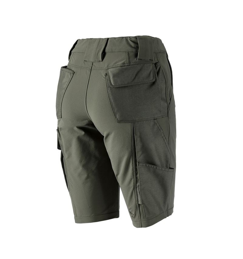 Pantalons de travail: Fonctionnelle short e.s.dynashield solid, femmes + thym 1