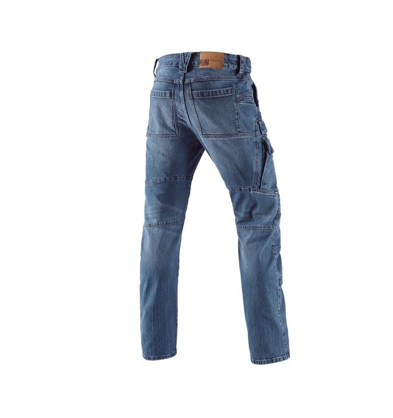 Werkbroeken: e.s. cargo worker-jeans POWERdenim + stonewashed 9