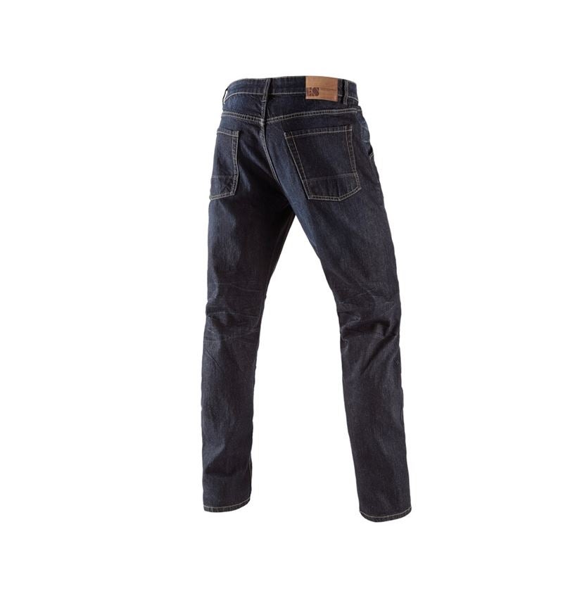 Installateur / Klempner: e.s. 5-Pocket-Jeans POWERdenim + darkwashed 2