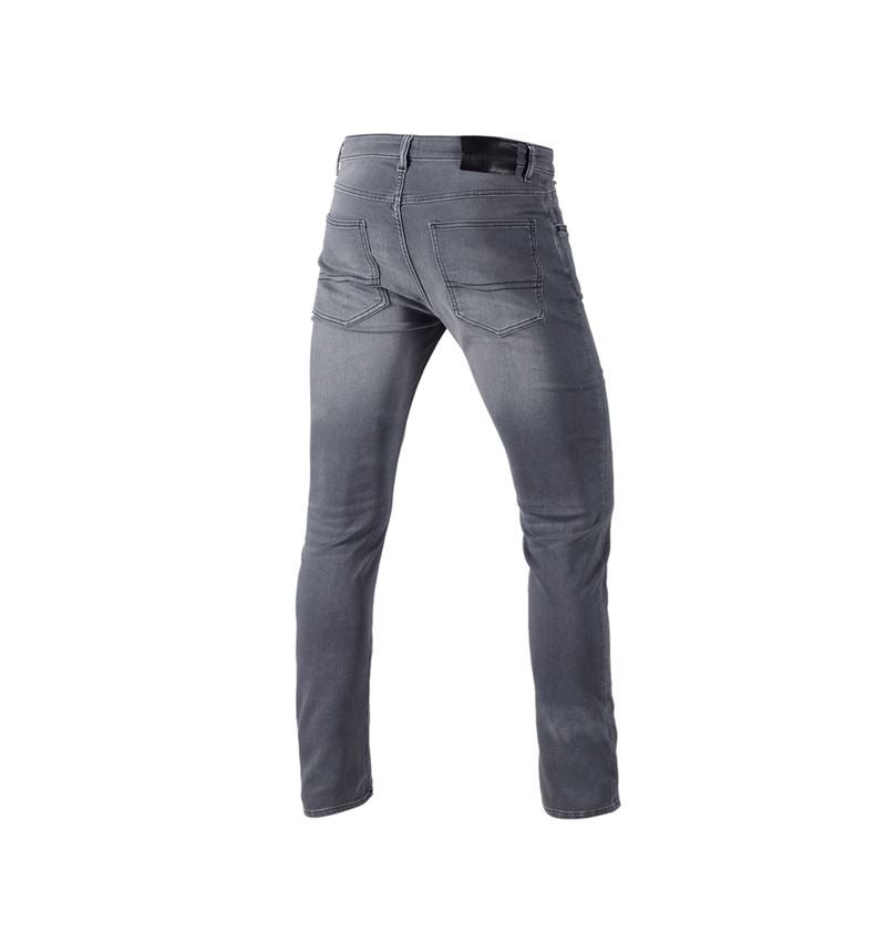 Werkbroeken: e.s. 5-pocket-jeans jog-denim + greywashed 3
