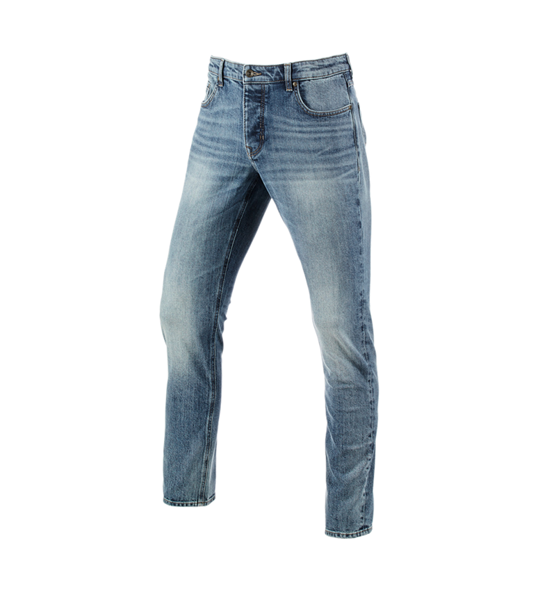 Werkbroeken: e.s. 5-pocket-stretch-jeans, slim + stonewashed 2