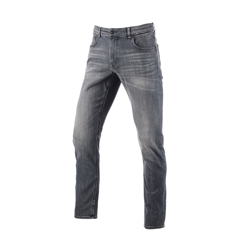 Pantalons de travail: e.s. Jeans stretch à 5 poches, straight + graphitewashed 2