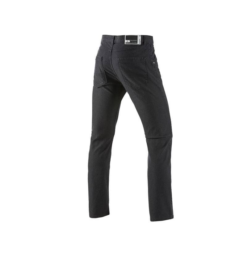 Pantalons de travail: Pantalon à 5 poches e.s.vintage + noir 5