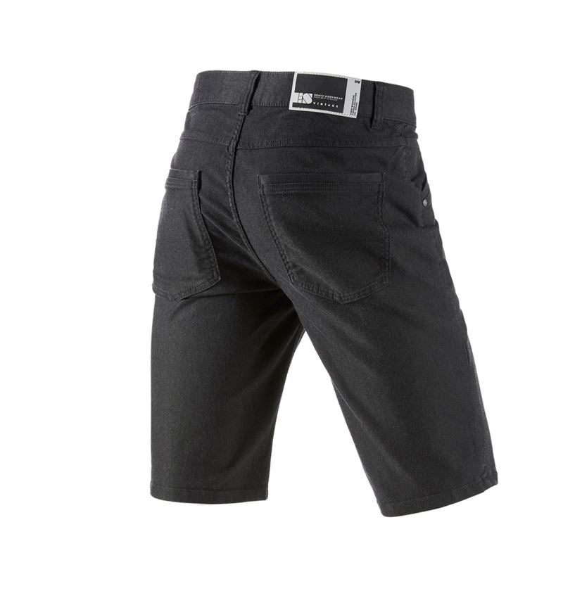 Pantalons de travail: Short à 5 poches e.s.vintage + noir 3