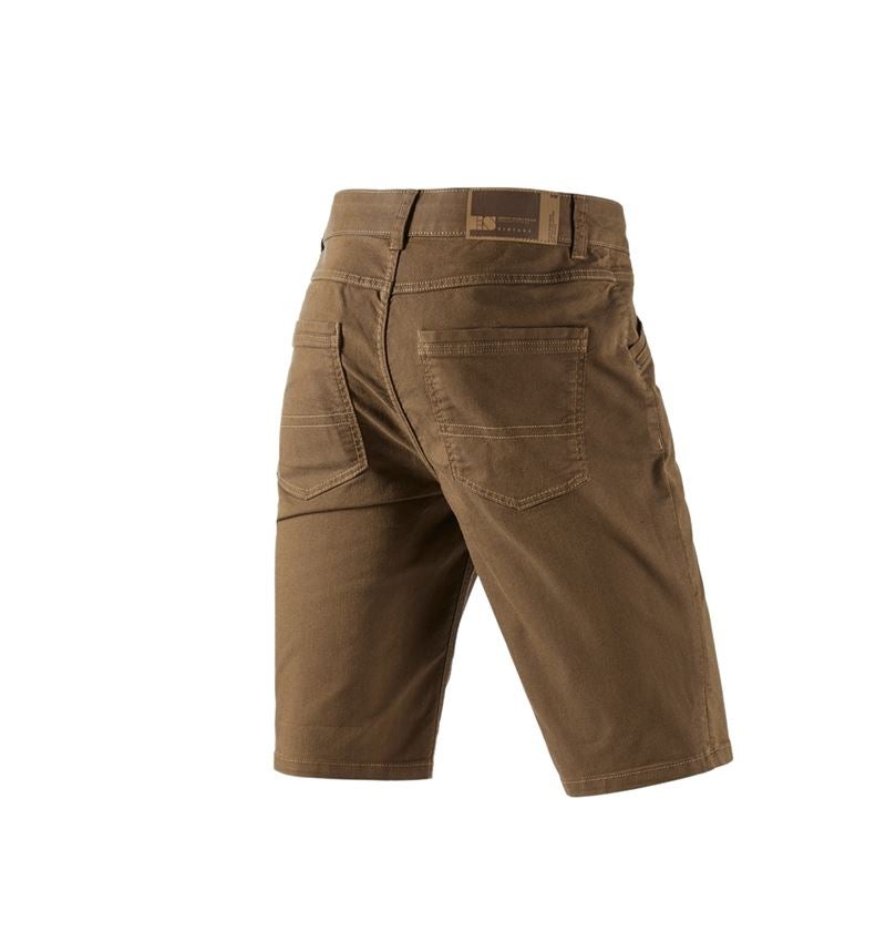 Pantalons de travail: Short à 5 poches e.s.vintage + sépia 2
