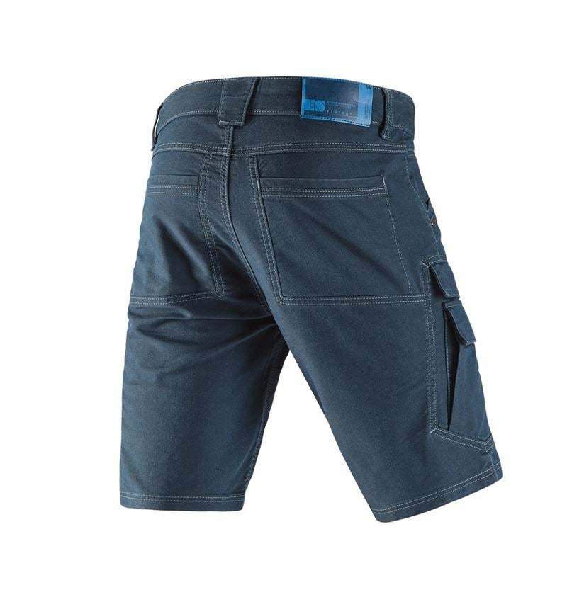 Pantalons de travail: Short cargo e.s.vintage + bleu arctique 3