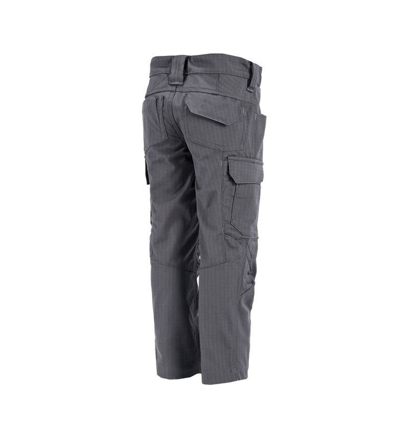 Pantalons: Pantalon à taille élast. e.s.concrete solid, enfa. + anthracite 3