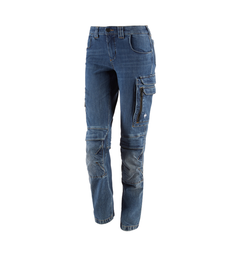 Thèmes: Jeans de travail cargo e.s.concrete,femmes + stonewashed 2