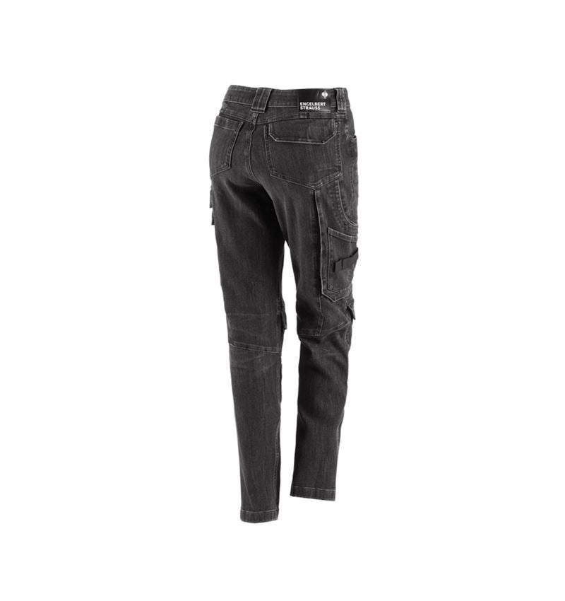 Werkbroeken: Cargo worker-jeans e.s.concrete, dames + blackwashed 3