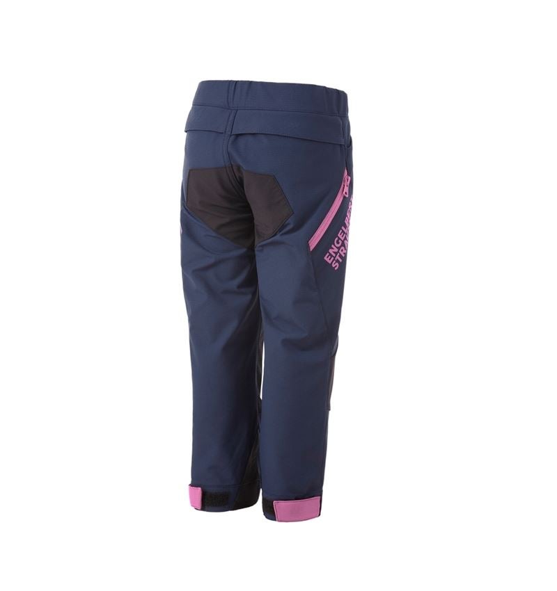 Pantalons: Pantalon de fonction e.s.trail, enfants + bleu profond/rose tara 5