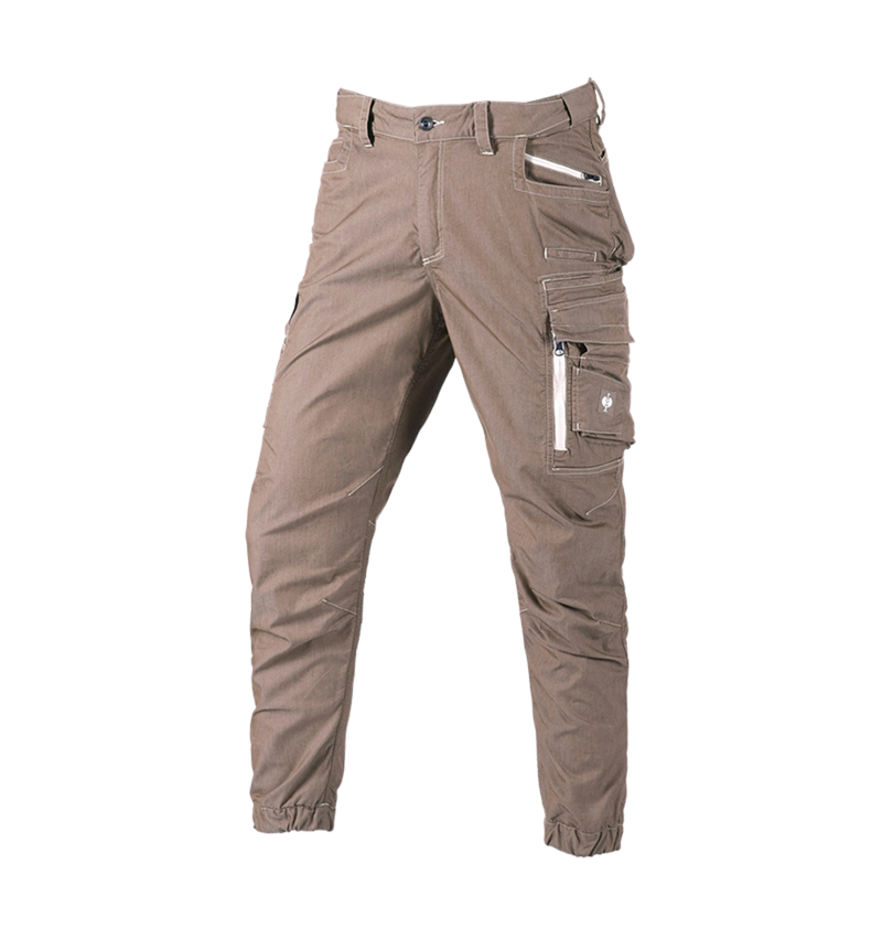 Pantalons de travail: Pantalon Cargo e.s.motion ten d’été + brun pécan 2