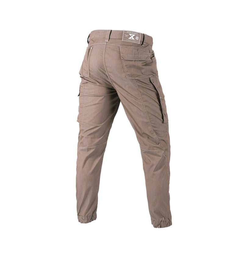 Pantalons de travail: Pantalon Cargo e.s.motion ten d’été + brun pécan 3