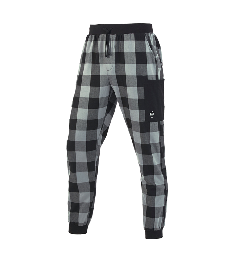 Cadeau-ideeën: e.s. Pyjama broek + stormgrijs/zwart 2