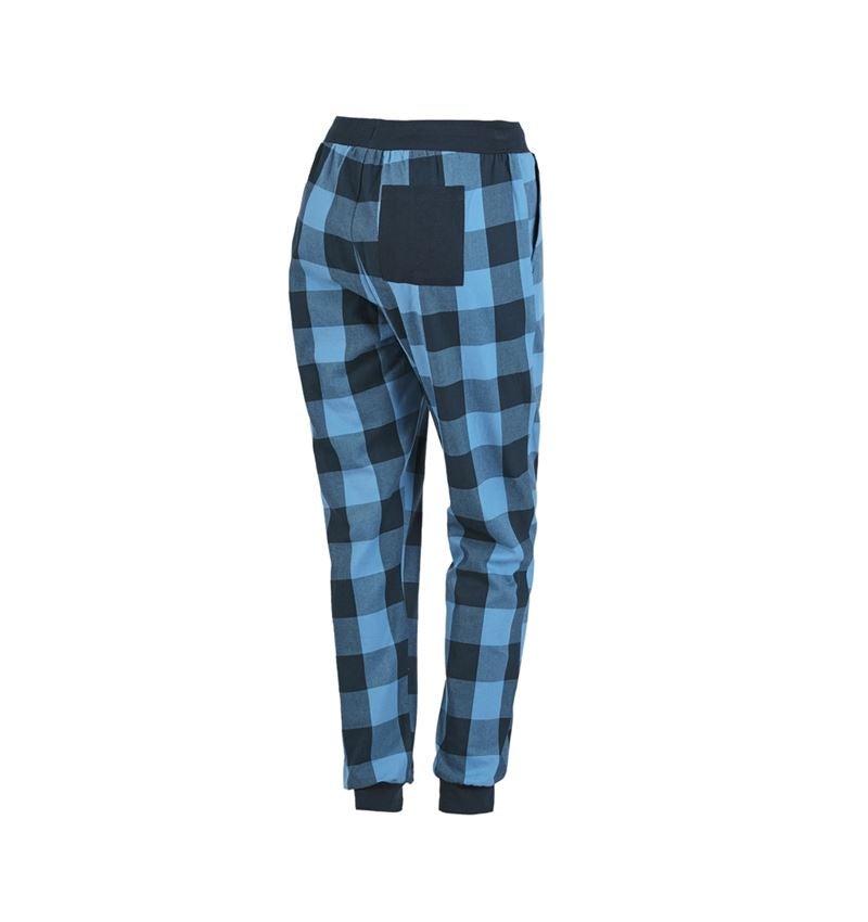 Accessoires: e.s. Pyjama broek, dames + schaduwblau/voorjaarsblauw 3
