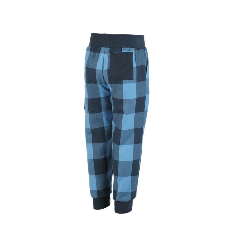 Accessoires: e.s. Pyjama broek, kinderen + schaduwblau/voorjaarsblauw 3