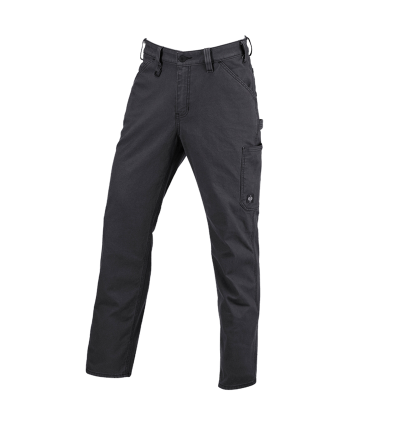 Thèmes: Pantalon à taille élastique e.s.iconic + noir 6