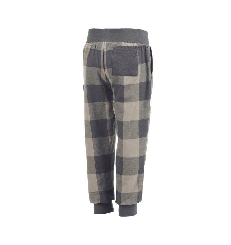 Accessoires: e.s. Pyjama Pantalon, enfants + gris dauphin/gris carbone 5