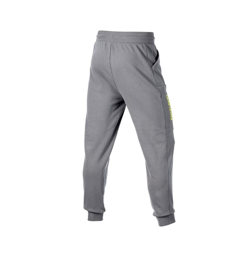 Accessoires: Sweat pants light  e.s.trail + bazaltgrijs/zuurgeel 5