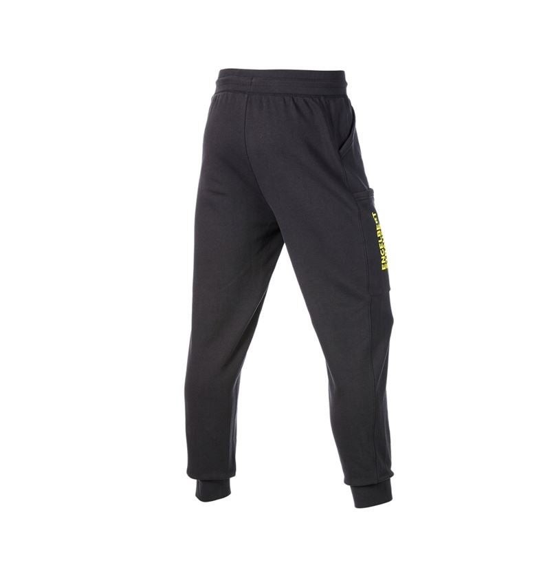 Accessoires: Sweat pants light  e.s.trail + zwart/zuurgeel 6