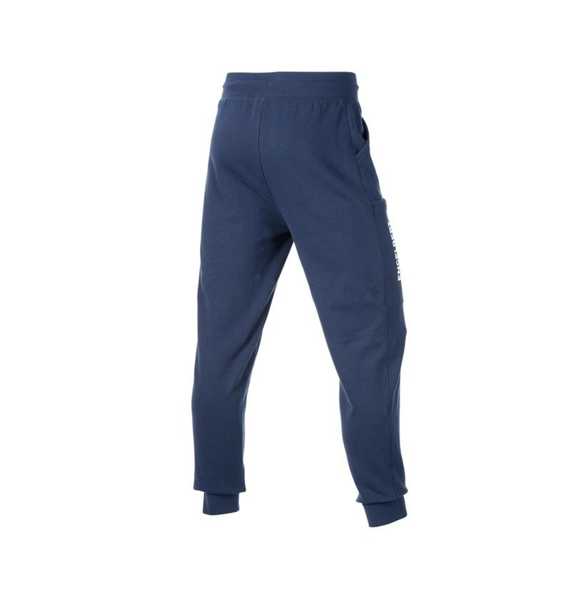 Accessoires: Sweat pants light  e.s.trail + diepblauw/wit 6