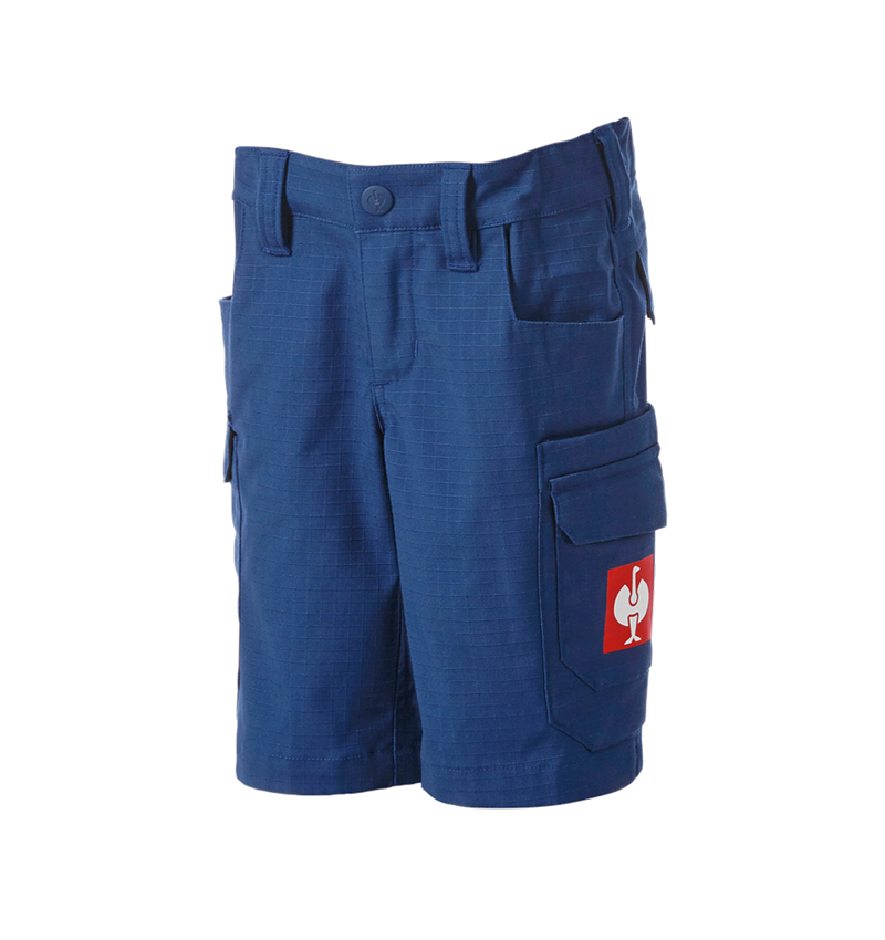 Bekleidung: Super Mario Cargoshorts, Kinder + alkaliblau