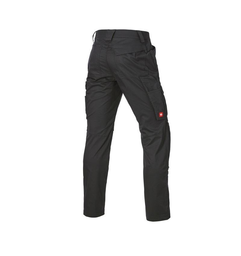 Pantalons de travail: Pantalon à taille élastique e.s.trail pure + noir 6