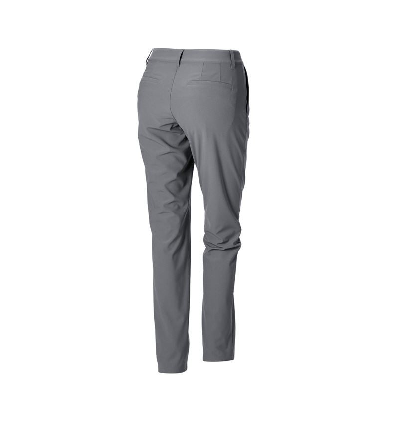 Hosen: Berufshose Chino e.s.work&travel, Damen + basaltgrau 5