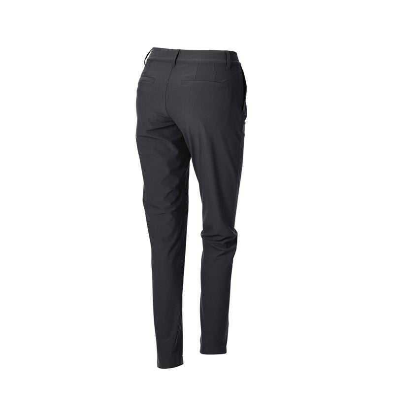 Werkbroeken: Werkbroek Chino e.s.work&travel, dames + zwart 3