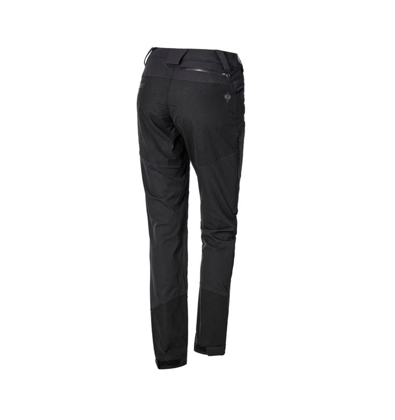 Pantalons de travail: Pantalon de fonction hybride e.s.trail, femmes + noir 8