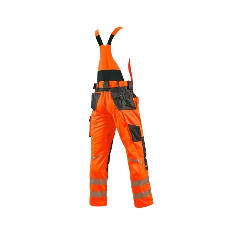 Pantalons de travail: Salopette de signalisation e.s.motion + orange fluo/anthracite 1