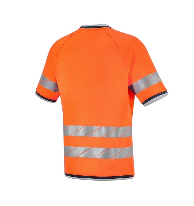 Bovenkleding: Functionele veiligheids-T-shirt e.s.ambition + signaaloranje/donkerblauw 9