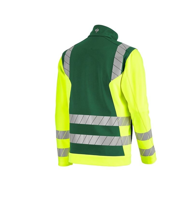 Thèmes: Veste softshell de signalisation e.s.motion 24/7 + vert/jaune fluo 7