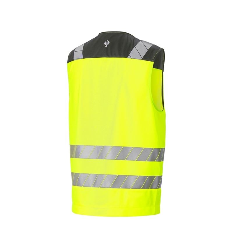 Werkvesten: Veiligheids-bodywarmer e.s.motion 24/7 + signaalgeel/antraciet 6