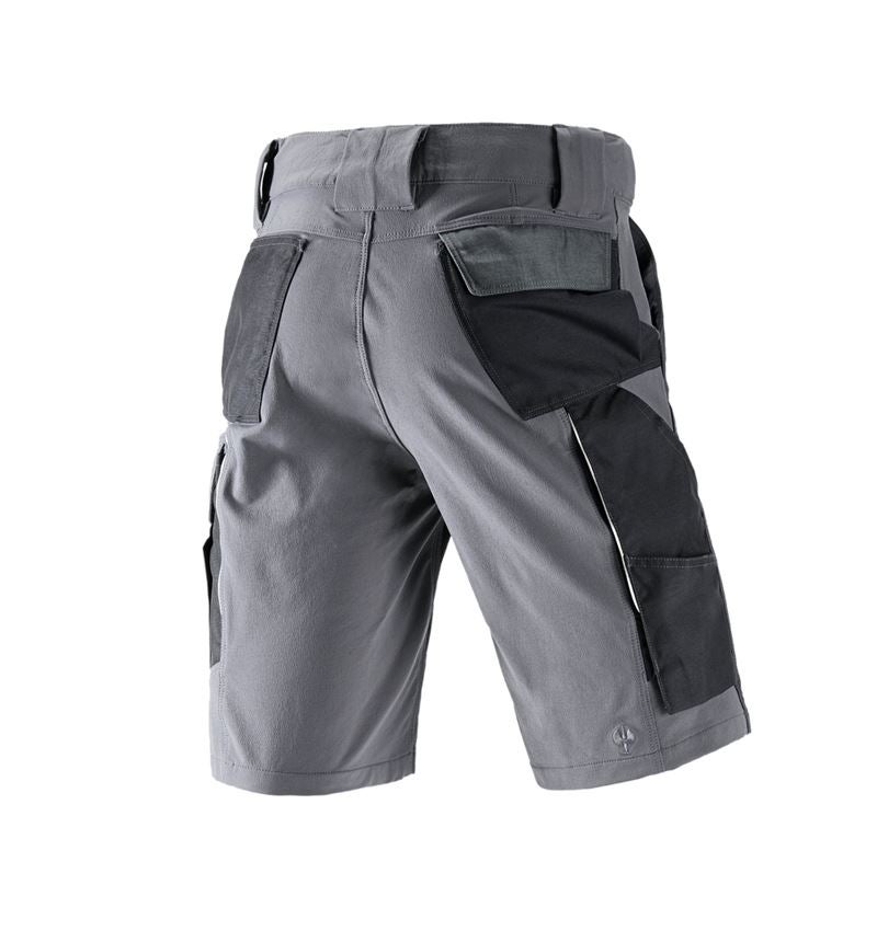 Pantalons de travail: Short fonctionnel e.s.dynashield + ciment/graphite 2