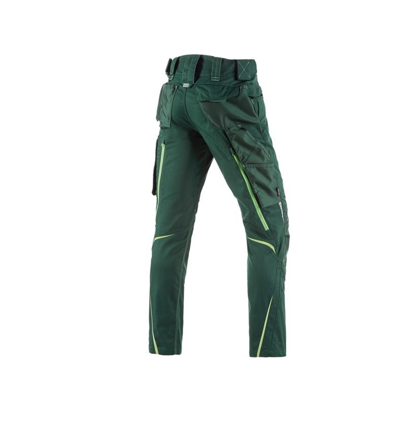Pantalons de travail: Pantalon à taille élastique e.s.motion 2020 + vert/vert d'eau 3