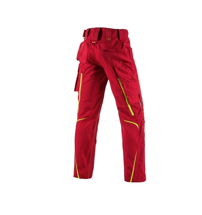 Thèmes: Pantalon à taille élastique e.s.motion 2020 + rouge vif/jaune fluo 3