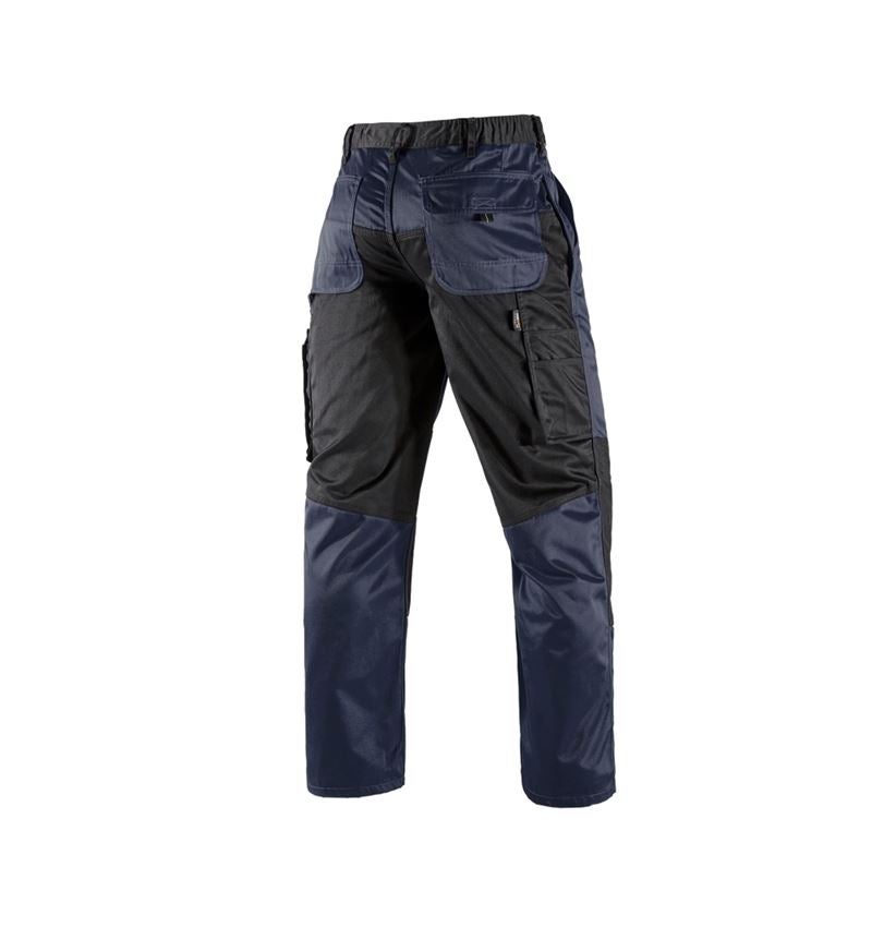 Installateurs / Plombier: Pantalon à taille élastique e.s.image + bleu foncé/noir 8