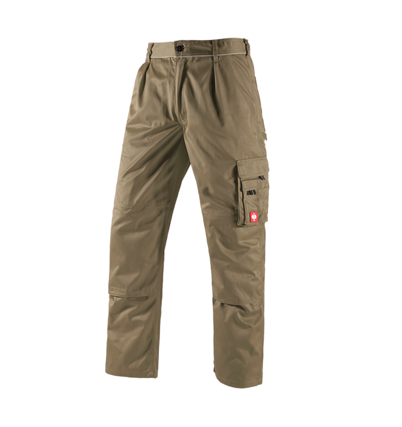 Pantalons de travail: Pantalon à taille élastique e.s.classic + kaki 3