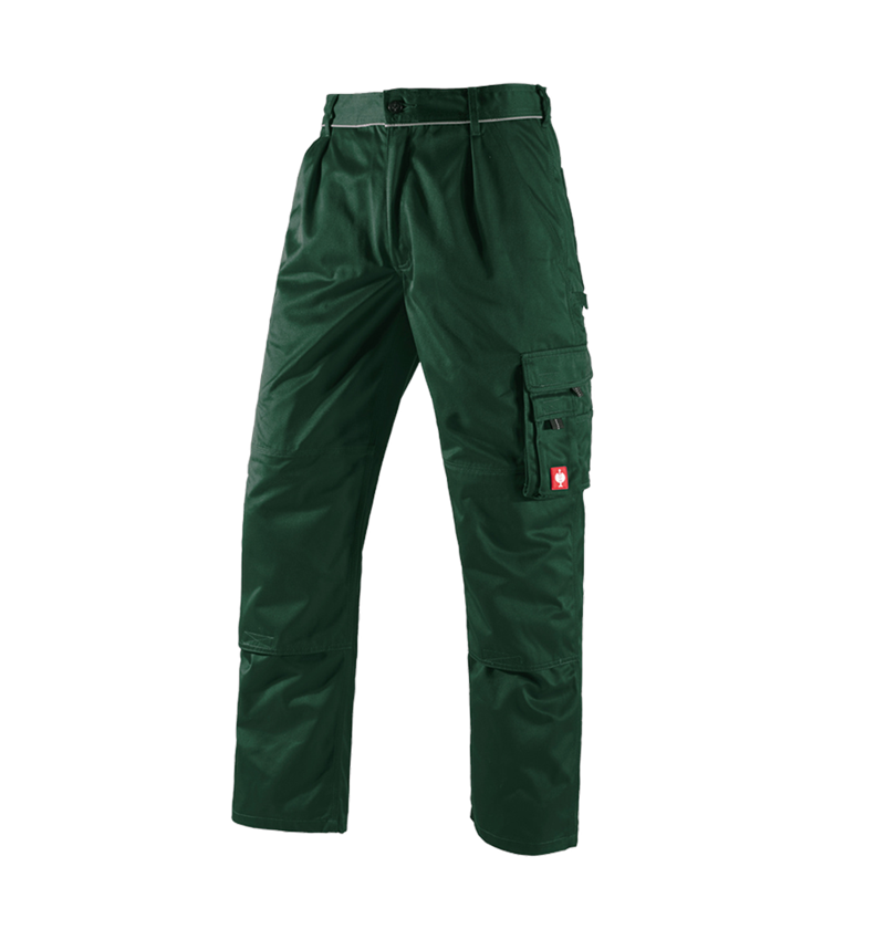 Installateurs / Plombier: Pantalon à taille élastique e.s.classic + vert 3