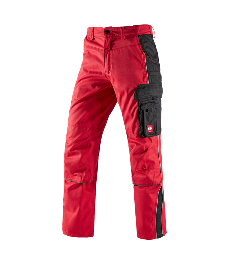 Hosen: Bundhose e.s.active + rot/schwarz 2