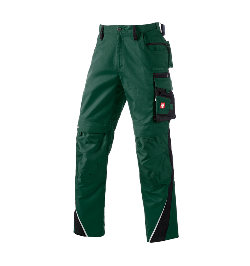 Menuisiers: Pantalon e.s.motion d´hiver + vert/noir 2