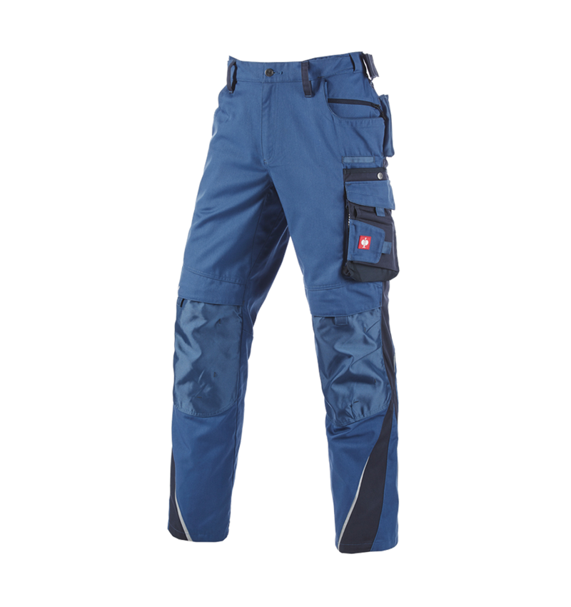 Pantalons de travail: Pantalon à taille élastique e.s.motion + cobalt/pacifique 2