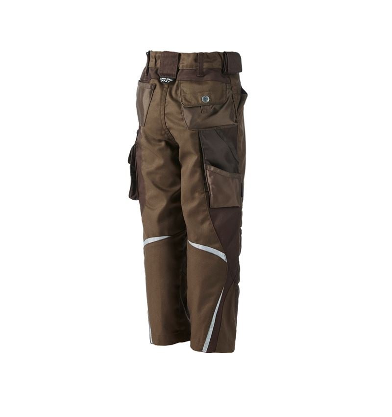 Pantalons: Enfants, pantalon à taille élastique e.s.motion + noisette/marron 3