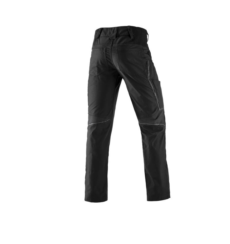 Pantalons de travail: Pantalon à taille élastique e.s.vision, hommes + noir 3